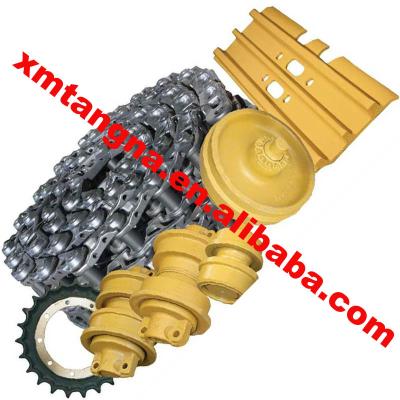 China Machinery Repair Shops Track Chain Shoe Link Assy Bottom Roller Lower Upper Upper Roller Front Idler Sprocket SK80SR SK95 SK80 S950UR SK100 SK130 SK115 for sale