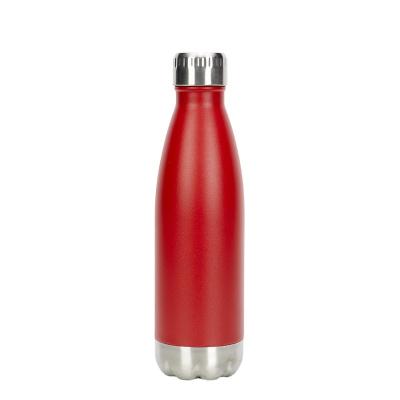 China PORTABLE 500ml BPA Free Top Selling Custom Color Sports Water Bottle For Gym Double Wall Stainless Steel Vacuum Insulated Bottle With Lid for sale