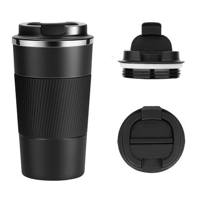 China 500ml Stainless Steel PORTABLE Wholesale BPA Free Tumblers Food Grade Wall Car Bulk Mugs Double Mugs Coffee Mug for sale