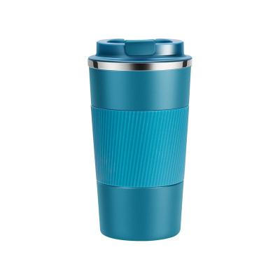 China Amazon 500ml Food Grade 500ml Double Tumbler Coffee Mugs Stainless Steel Eco Friendly Wall Insulated Coffee Mug For Gift for sale