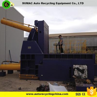 China Scrap Metal Waste Vehicle Car Compactor Metal Baler Machine for sale