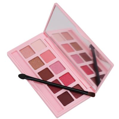 China Exquisite and Convenient Wholesale Durable Ten Color Eyeshadow Palette for sale