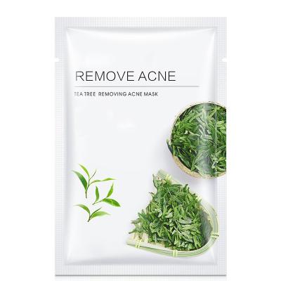 China Healthy Green Tea Essence Whitening And Acne Removing Moisturizing Mask Moisturizing Face Mask Face Mask for sale