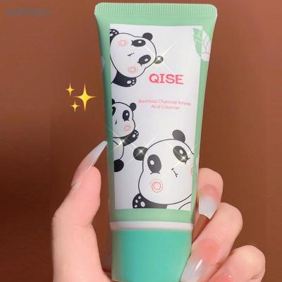 China Black Master Solvent A Variety Of Cute Cartoon Amino Acid Whitening Moisturizing Face Cleansing Cream for sale