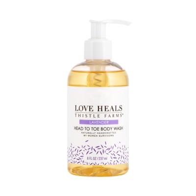 China Lavender Scented Extract Whitening And Moisturizing Body Shampoo for sale