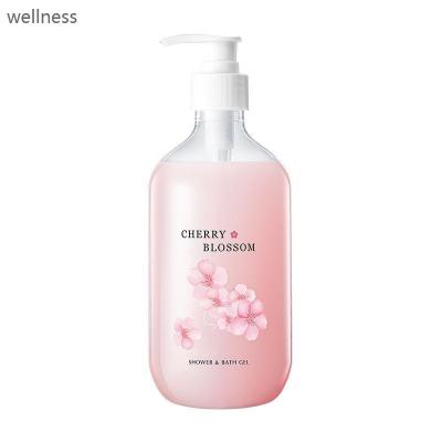 China Scented Natural Cherry Blossom Extract Body Shampoo for sale