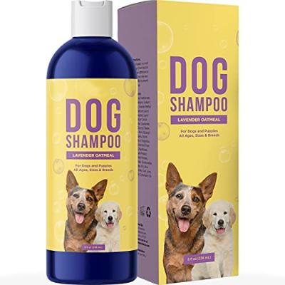 China Natural Replenishing Lavender Light Scent Dog Shampoo for sale