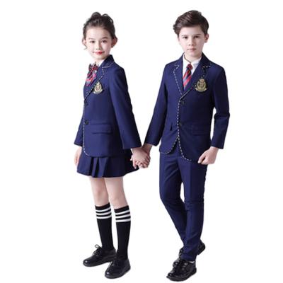 China Custom International School Uniforms Designs School Girls Mini Uniform Dress Wholesale In Stock for sale