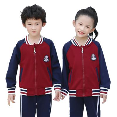 China French designer Spring and Autumn Kindergarten and primary school group school uniforms SU-A-001 for sale