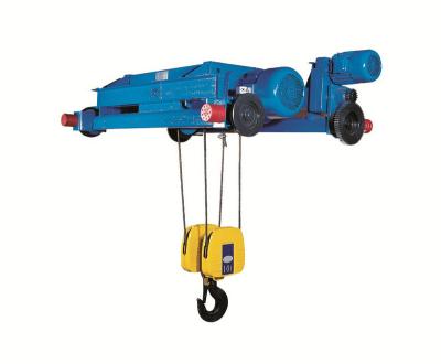 China 10 ton, 16 ton, 20 ton Light-Duty Double Girder Electric Wire Rope Hoist For Workshop / Storage / Warehourse for sale