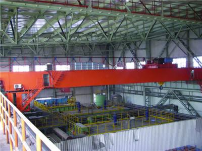 China 3 ton, 5 ton Light Duty Double Girder Overhead Crane With Electric Hoist For Repair Workshop / Storage / Railway for sale