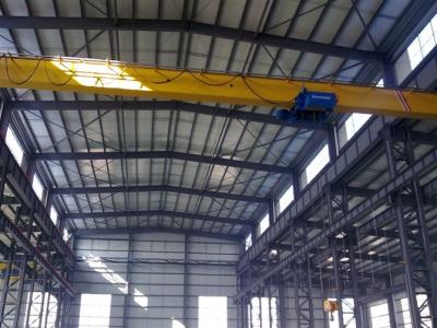 China 5 ton Single Girder Overhead Travelling Crane With Low Headroom Hoist For Warehouse / Mining / Railway for sale