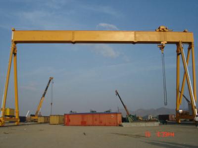 China General Purposed Double Girder Electric Gantry Crane For Outdoor , Open Yard for sale