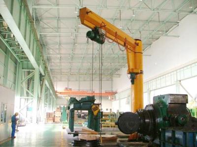 China 3ton / 5ton Freestanding Jib Crane With Electric Wire Rope Hoist For Materials Handling for sale