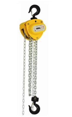 China 30 ton, 50 ton, 100 ton Chain Hoist Chain Block With Over Load Limiter For Equipment Installation for sale