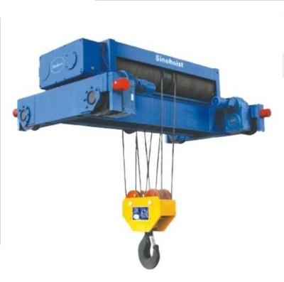 China 25ton, 30ton Double Girder Electric Wire Rope Hoist With Trolley For Workshop / Storage / Stock Ground for sale