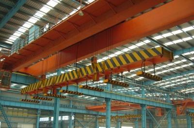 China 38 ton, 40 ton Double Girder Overhead Crane With Electric Hoist With Double Speed for sale