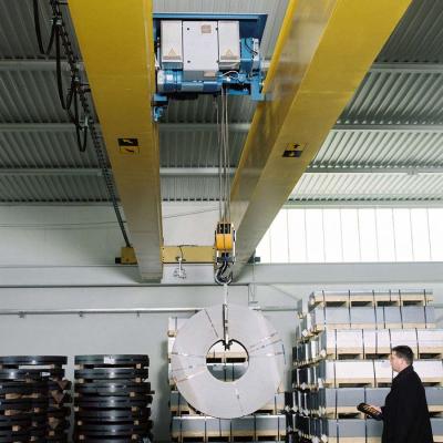 Chine pont roulant de double poutre de faible puissance de 3 tonnes avec la vitesse simple ou la double vitesse (à deux vitesses) à vendre