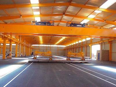 China Light Duty Double Girder Overhead Crane With Electric Wire Rope Hoist For Repair Workshop / Warehouse, Indoor / Outdoor for sale