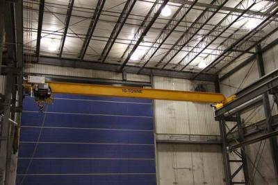 China 7 ton Single Girder Overhead Crane With Electric Hoist With Single Speed Or Double Speed For Indoor / Outdoor for sale