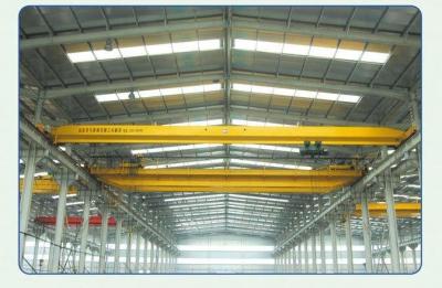 China 9 ton Single Girder Overhead Crane With Electric Hoist , Single Speed, Double Speed For Storage / Warehouse for sale