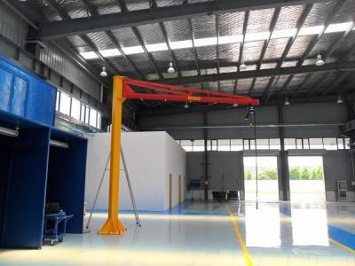 China 125kg - 500kg Column Mounted / Free Standing Electric Jib Crane - Light Duty for sale