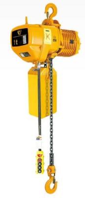 China 3 ton / 5 ton / 10 ton Fixed Type Stationary Electric Chain Hoist For Materials Handling for sale