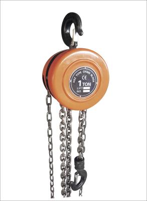 China 0.5 ton to 10 ton HSZ Series Traditional Type Manual Chain Hoist / Chain Block for sale