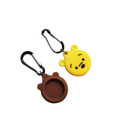 China Newest Anti-drop Airtag Case For Cute Dog Design With Key Chain Airtag Case Cartoon For Apple AirTag Case Cartoons Marvel Coal Ball for sale