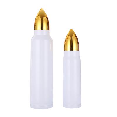 China Disposable Sublimation 500ml 1000ml Optional Colors Stainless Steels Insulated Double Wall Vacuum Bullet Tumblers for sale