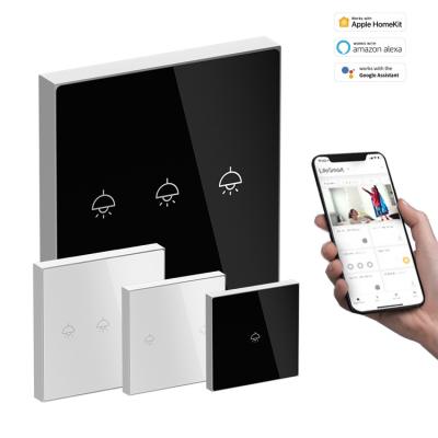 China Group with Other LifeSmart Products LifeSmart Nature Switch Apple Homekit Smart Touch Screen Lamp Switch Inteligente Work with Google Alexa for sale