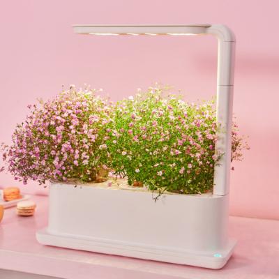 China Indoor Smart Planter Light Smart Garden System Hydroponic Growing Smart Pots For Vegetables for sale