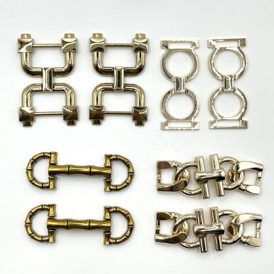 China Luxury Wholesale Metal Decoration Alloy Material Shoe Accessories Shoe Buckle for sale