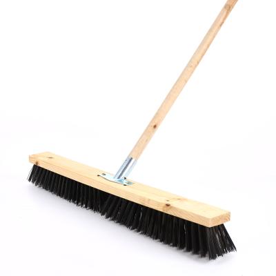 China Factory Price Eco-Friendly Cleaning Brush Plastic Scrubber Floor Scrubber Wiper Cleaning Rubber Brush 17 Inches for sale