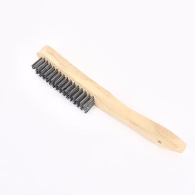 China Factory Cleaning Wood Handle Scrub Brooms Floor And Brush Squeegee Cleaning Quick Cleaning Brush for sale