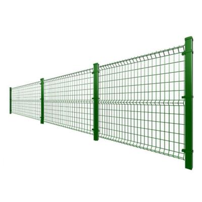 China Easily Assembled Powder Coated PVC 3d Models Bend Wire Mesh Fence Panels for sale