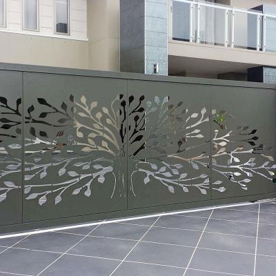 China Decorative Metal Plate Decorative Fence Metal Panels Laser Cut Contemporary Metal Panel for sale