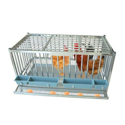 China Breathable Family House Breeding Automatic Folding Use Poultry Roll Egg Stainless Steel Chicken Duck Pigeon Hens Cage for sale