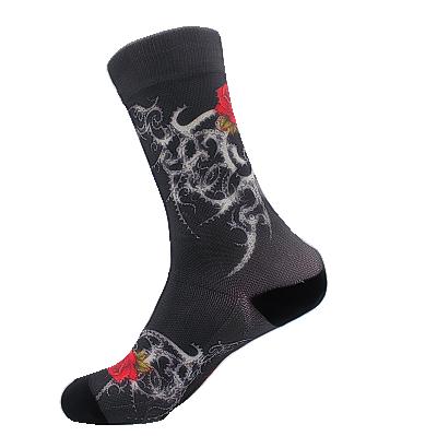 China 3D Socks Seamless Fashion Breathable Digital Printing Athletic Socks for sale