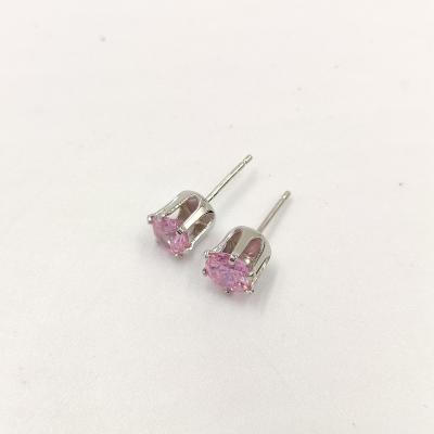 China Unique Trendy Fashion Design 925 Sterling Silver Lady Zircon Earring Jewelry New for sale