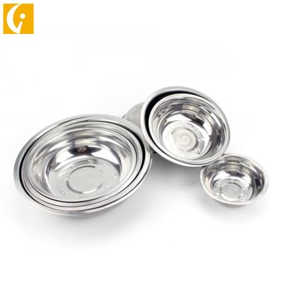 China Multi Sustainable Specification 410 Stainless Steel Soup Bowl Kitchen Seasoning Bowl With Magnetic for sale