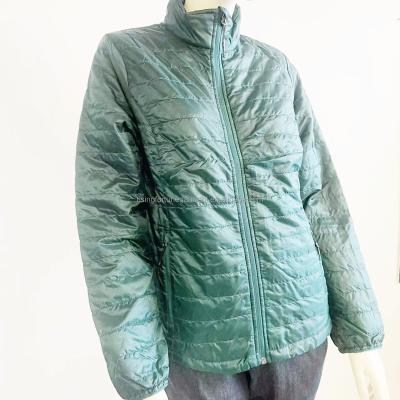 China New autumn windproof casual female sport wear classic windproof blouse with green coat for sale