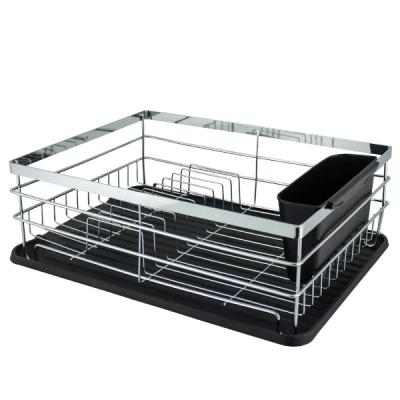 China China Factory Stocked Supply CustomMetal Filtered Water Kitchens Over Sink Dish Utensil Racks Kitchen Dish Drying Rack for sale