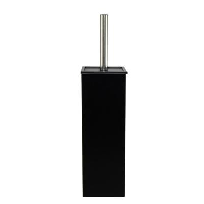 China Manufacturer Modern Bathroom Decorative Toilet Brushes Matt Black Color Wc Brush Sustainable Toilet for sale