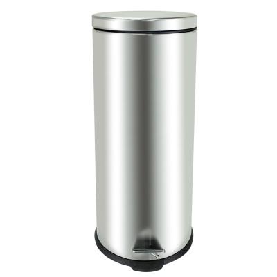 China Sustainable Camping Cleaning Tools With Soft Close Function Stainless Steel Small Indoor Trash Can Garbage With Lid For Hotel for sale