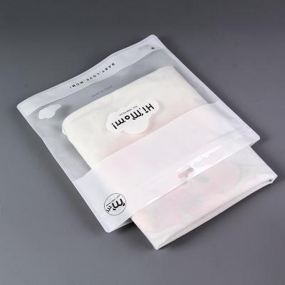 China PET/CPP Disposable Transparent Self Seal Compound Bag Logo Printing Mask Panty Socks Packaging Self Seal Bag for sale