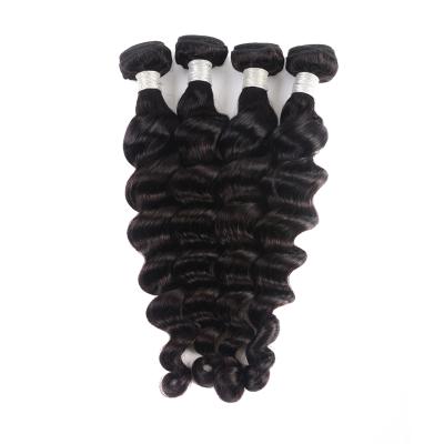 China Unprocessed Indian Loose Deep Curly Hair Exenisons Wholesale Virgin Hair Weave Tape Deep Loose Curly Hair for sale