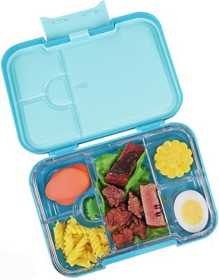 China Country Northfox bento lunch boxes reusable no leak kids bento box with 6 compartment tiffin bento box wholesale silicone for sale