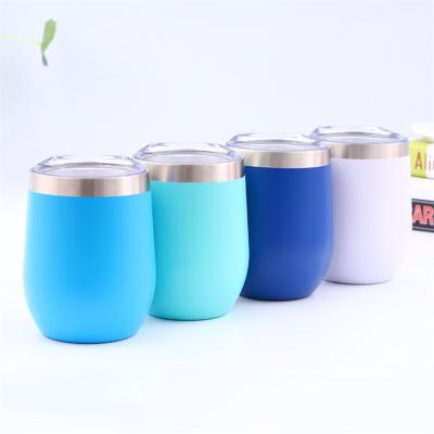 China Northfox viable dropshipping 12oz 350ml Double Wall Wine Tumbler Stainless Steel Double Wall Insulated Wine Tumbler Mug for sale