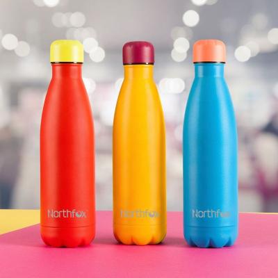 China Business Northfox 500ML Stainless Steel Vacuum Insulated Water Bottle Cola Shape Sport Water Bottle for sale